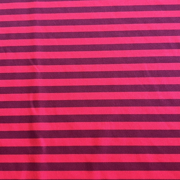 Nike red/maroon striped DRI-FIT short sleeved polo shirt.  Size XXL - Picture 5 of 7